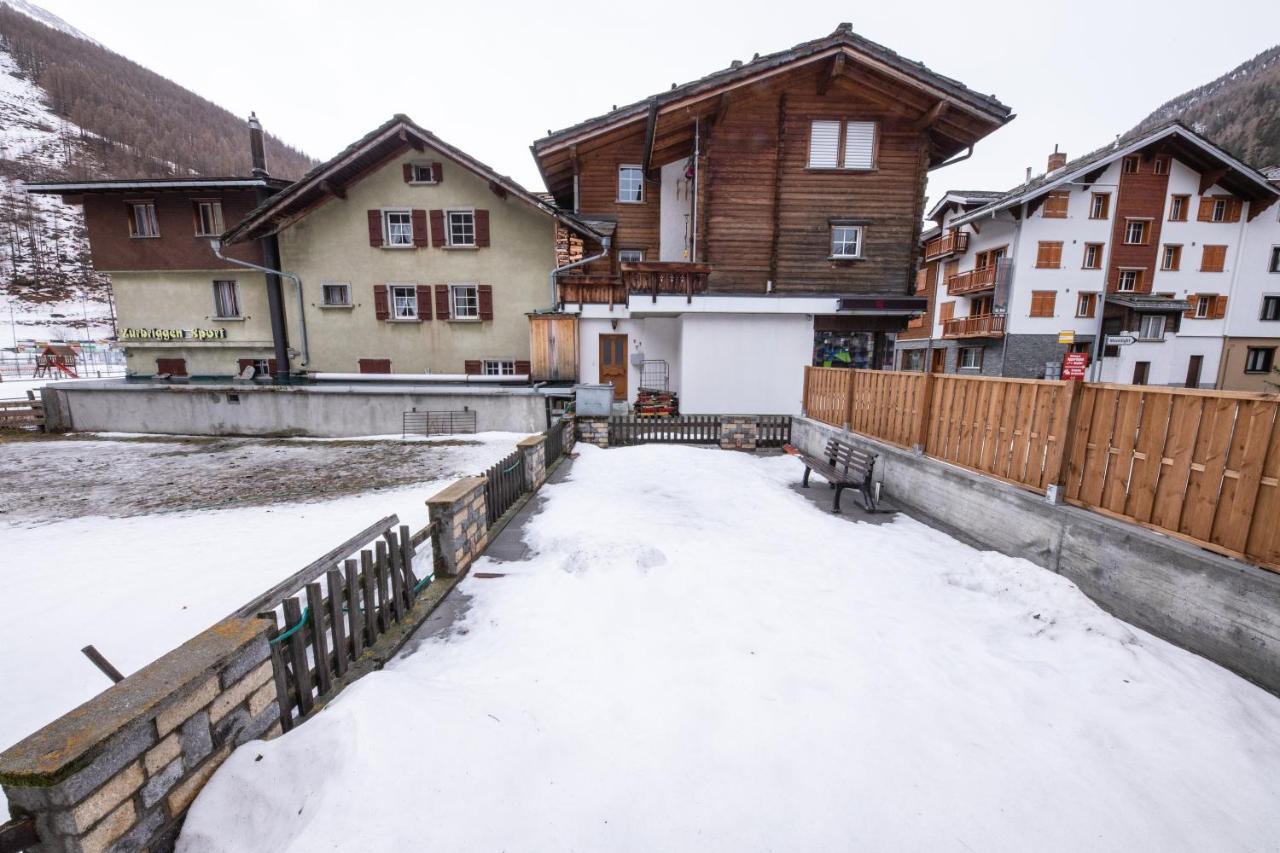 Appartement Haus Astoria à Saas-Grund Extérieur photo